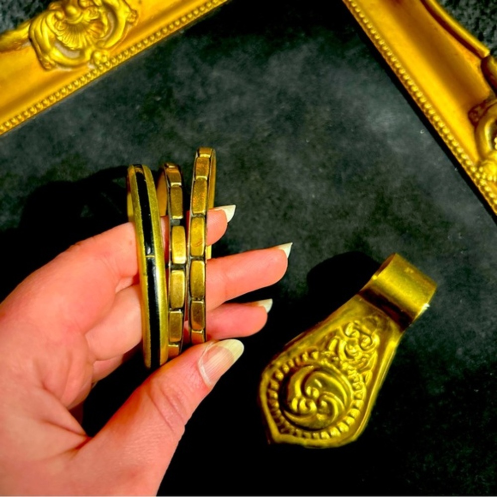 Brass Women's Bracelets & Pendant